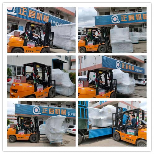 2021年7月1日發(fā)往佛山市順德區(qū)北滘鎮(zhèn)-ZQ300方木多片鋸、動力