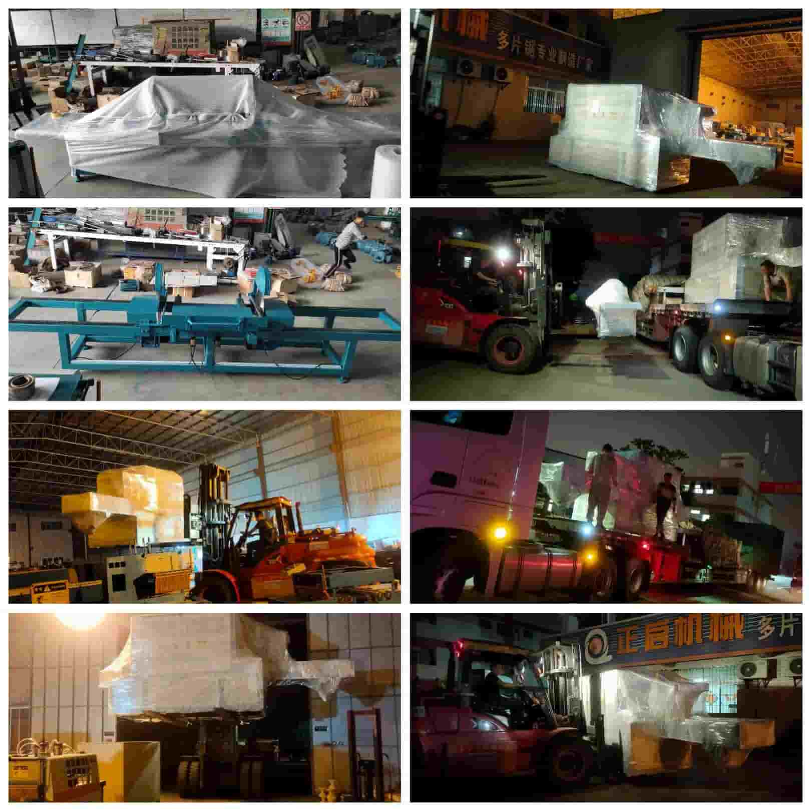 2021年發(fā)往新疆哈密市-ZQ500原木多片鋸、