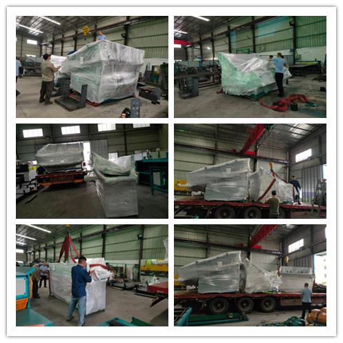 2021年8月9日發(fā)往山西省運(yùn)城市-ZQ350型圓木多片斷料鋸、放料