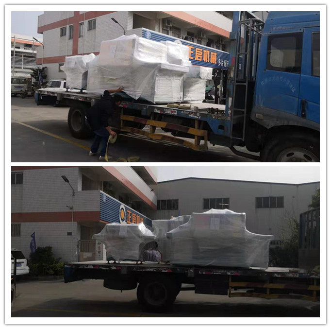 2020年1月發(fā)往廣東省東莞--ZQ300型原木多片鋸、ZQ100型方木