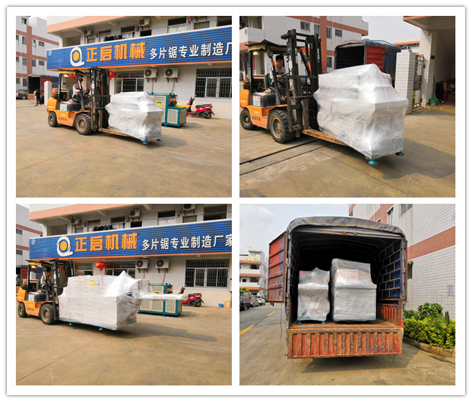 2019年3月發(fā)往廣西南寧武鳴--ZQ200型原木多片鋸、小型方木多