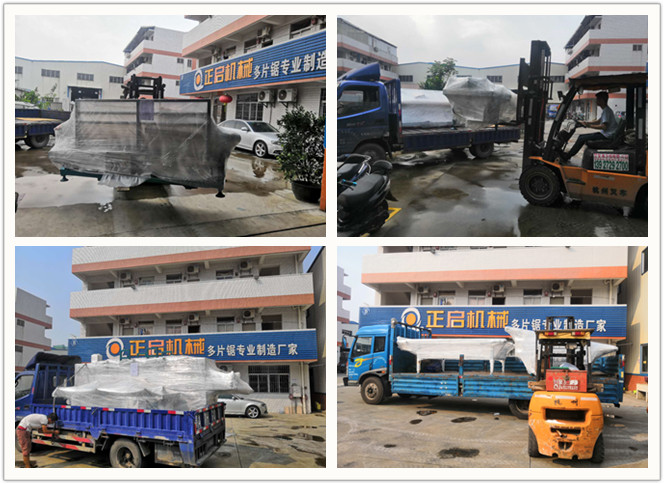 2018年9月發(fā)往澳大利亞--原木自動堆料架、原木自動翻轉(zhuǎn)進料