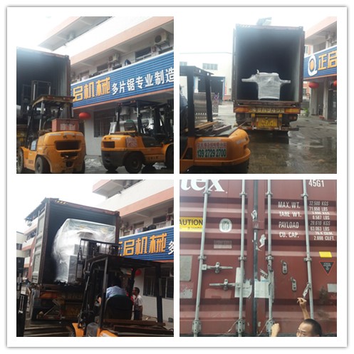 2018年5月發(fā)往馬來西亞--全自動原木多片鋸、原木多片鋸、方