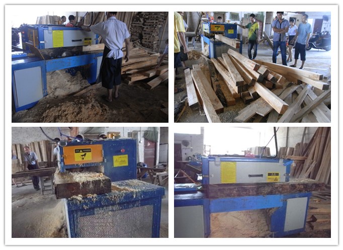 廣東&nbsp;大瀝---無限寬方木多片鋸工作圖