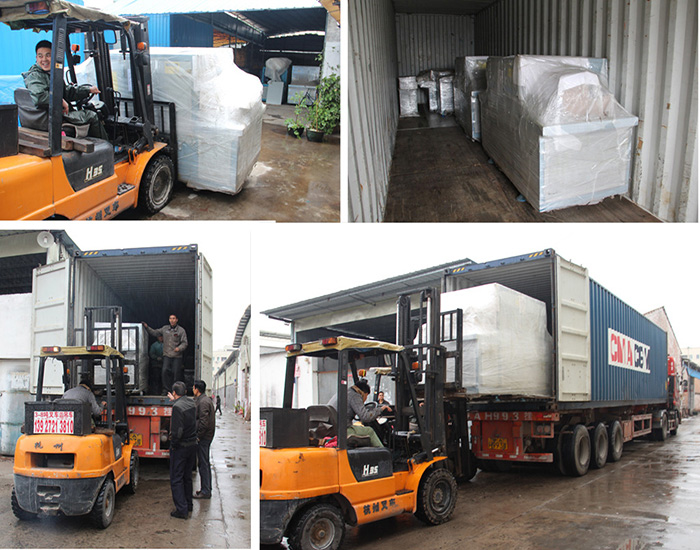 發(fā)往印尼客戶的多片鋸專柜--自動原木多片鋸生產(chǎn)線